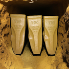TIG  Brand bucket teeth Komatsu PC200 standard and  Rock bucket teeth 205-70-19570 /205-70-19570RC for komatsu PC200