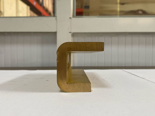 6G4525 6G4524 Bronze Wear Strip Customized Width Sandblasting