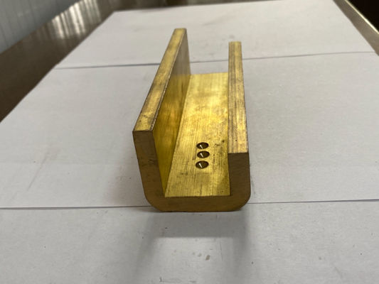 6G4525 6G4524 Bronze Wear Strip Customized Width Sandblasting