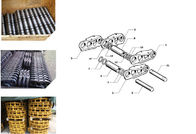 Bulldozer / Excavator Track Chain Undercarriage Parts Track Link Assembly