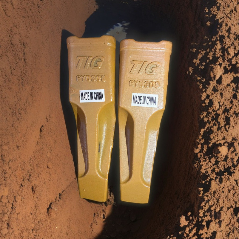 TIG  brand factory  Excavator Bucket Teeth 6Y0359 6Y0309 Ripper Bucket Tips Wear Parts