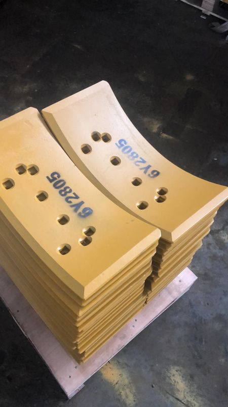 TIG Brand   Bulldozer Dozer Cutting Edges And End Bits 6Y2805 16Mn / 30MnB Materials For D8