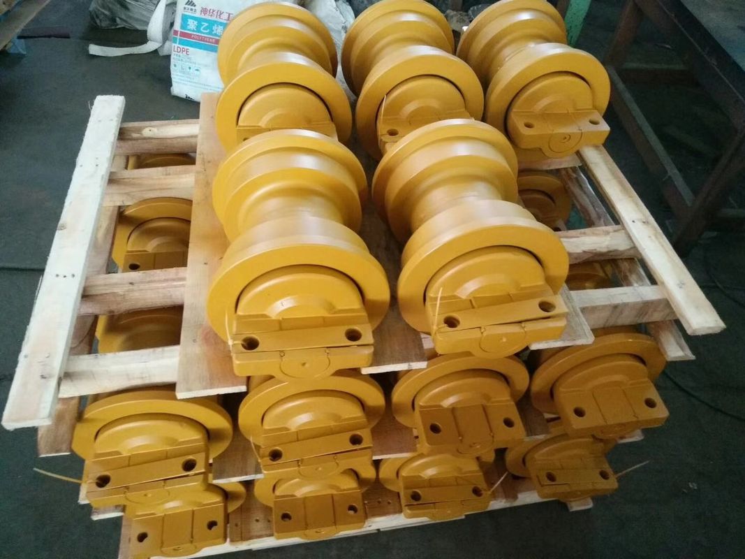 MS120 Mitsubishi Excavator Undercarriage Parts Track Roller 40Mn2/50Mn Material