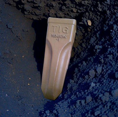 TIG  brand of  wear parts 1U3452RC Rock bucket  teeth for  J450 machine with alloy steel and 48-52HRC hardness