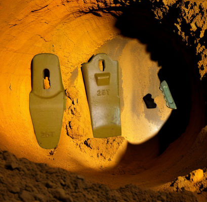 TIG Brand  drilling teeth  25T Excavator Bucket Rock Tooth Drilling Bucket Tips