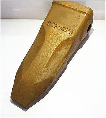 TIG  brand factory Precision Casting Excavator Parts Bucket Tips For Kobleco Sk200 OEM Service